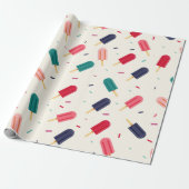 Ice Cream Cadeaupapier (Uitgerold)
