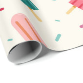 Ice Cream Cadeaupapier (Rol Hoek)