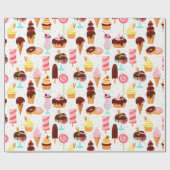 Ice Cream Cadeaupapier (Vlak)