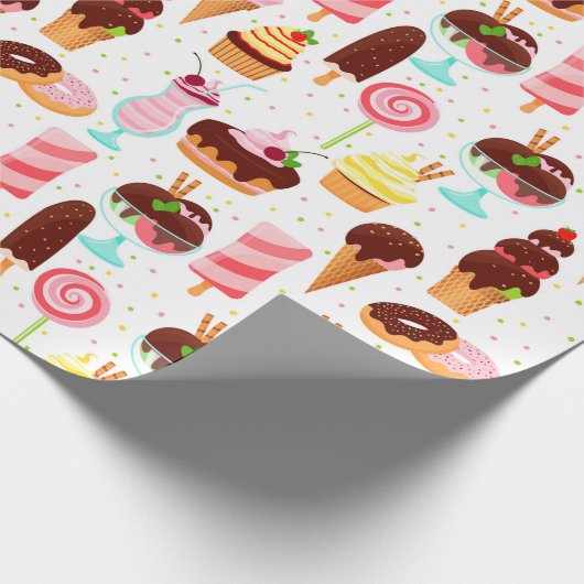 Ice Cream Cadeaupapier (Hoek)