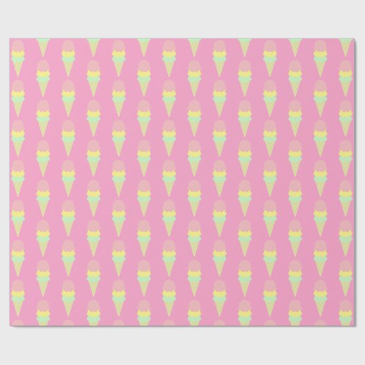 Ice Cream Cadeaupapier (Vlak)