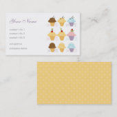 Ice-Cream Cafe Visitekaartje (Voorkant / Achterkant)