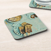 Ice cream cake bier onderzetter (Linkerzijde)