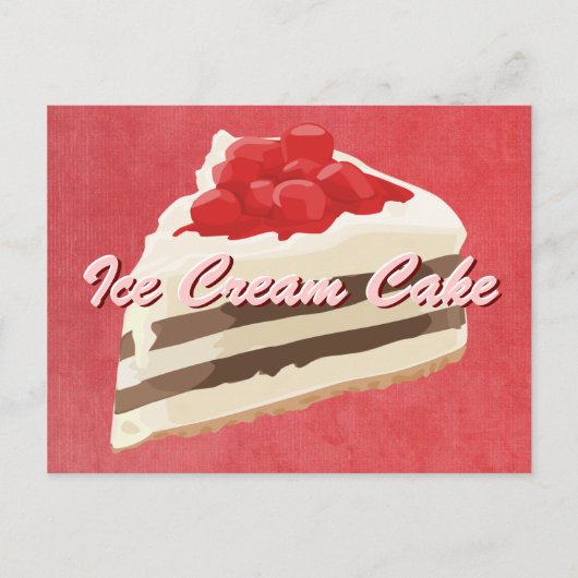 Ice Cream Cake Briefkaart (Voorkant)