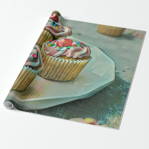 Ice cream cake cadeaupapier
