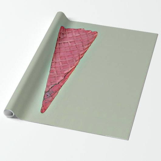 Ice cream cake cadeaupapier (Uitgerold)
