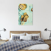 Ice cream cake canvas afdruk (Insitu (Slaapkamer))