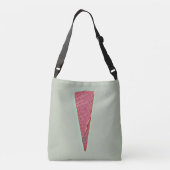 Ice cream cake crossbody tas (Achterkant)