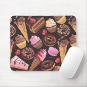 Ice Cream, Cake, Cupcakes en Cheesecake Delight Muismat (Met muis)