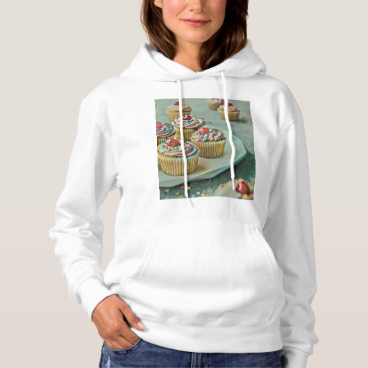 Ice cream cake hoodie (Voorkant)