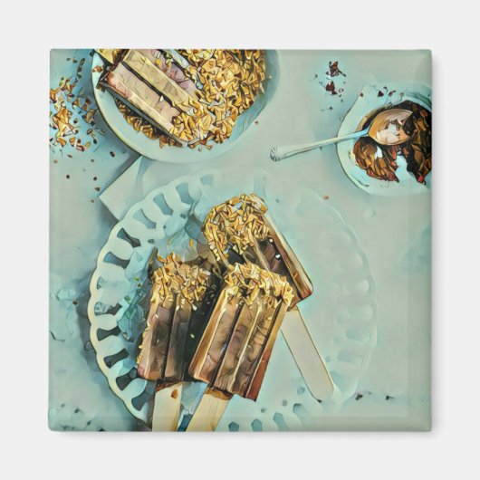Ice cream cake magneet (Voorkant)