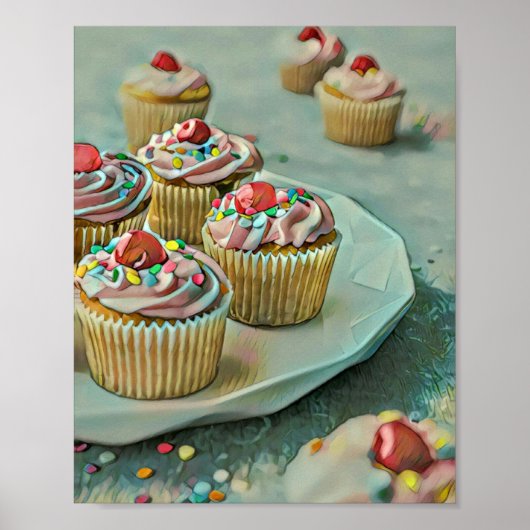 Ice cream cake poster (Voorkant)