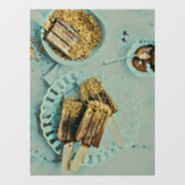 Ice cream cake raamsticker (Vel)