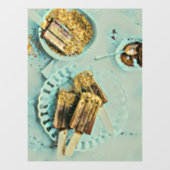 Ice cream cake raamsticker (Vel)