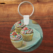 Ice cream cake sleutelhanger (Voorkant)