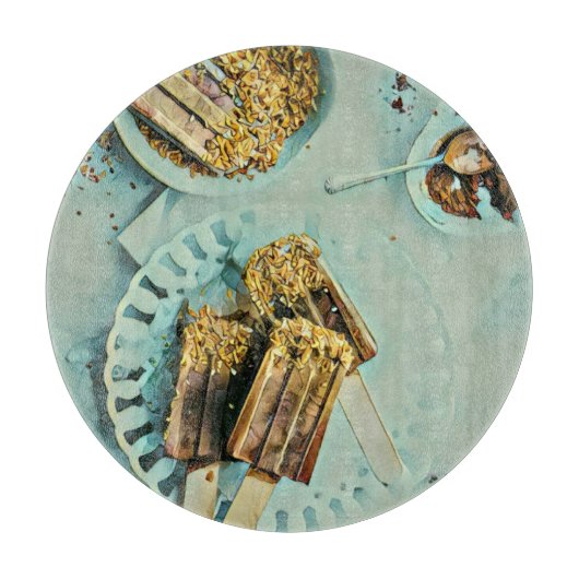 Ice cream cake snijplank (Voorkant)