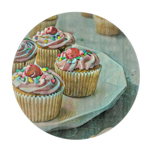 Ice cream cake snijplank (Voorkant)