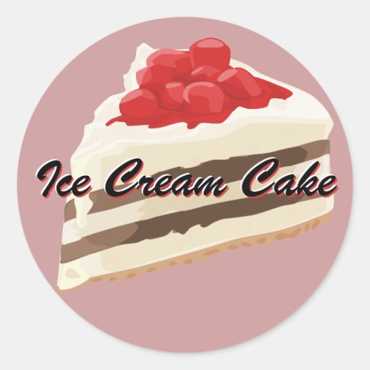Ice Cream Cake Stickers (Voorkant)