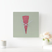 Ice cream cake vierkante klok (Huis)