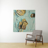 Ice cream cake wandkleed (In situ)
