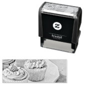 Ice cream cake zelfinktende stempel (In situ)