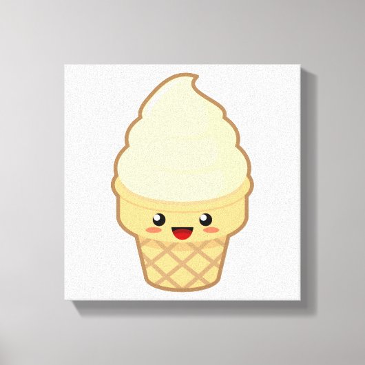 Ice Cream Canvas Afdruk (Voorkant)