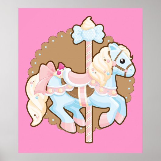 Ice Cream Carousel Poster (Voorkant)