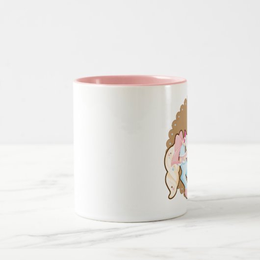 Ice Cream Carousel Tweekleurige Koffiemok (Center)