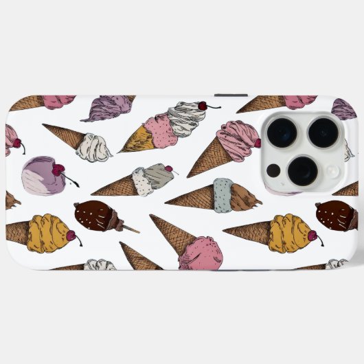 Ice cream  Case-Mate iPhone case (Achterkant (horizontaal))
