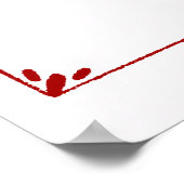 Ice Cream Cherry schepte Vrijgezellenfeest welkom Poster (Hoek)