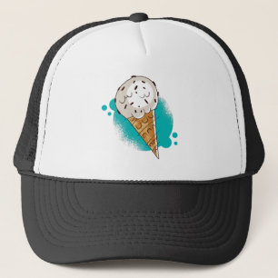 Ice Cream Chocolate Chips Trucker Pet