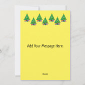 Ice Cream Christmas Birthday Gift Card Feestdagenkaart (Achterkant)