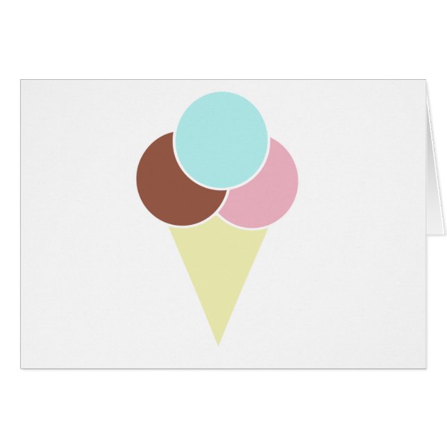 Ice Cream Cone (Voorkant Horizontaal)