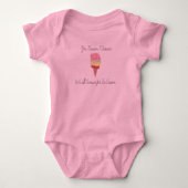 Ice Cream Cone Baby Bodysuit (Voorkant)