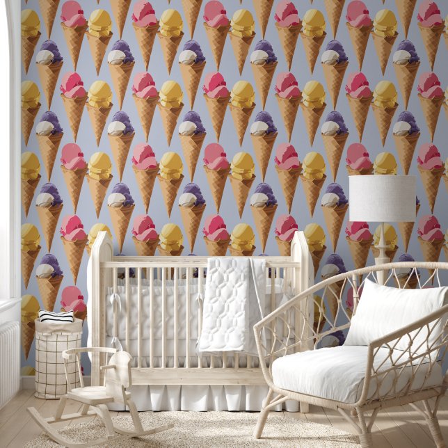 Ice Cream Cone Behang (Kinderen)