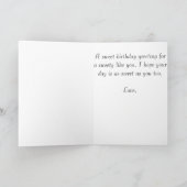 Ice Cream Cone Birthday Kaart (Binnen)