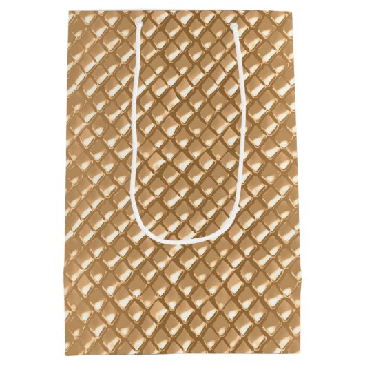 Ice Cream Cone Birthday Medium Cadeauzakje (Achterkant)