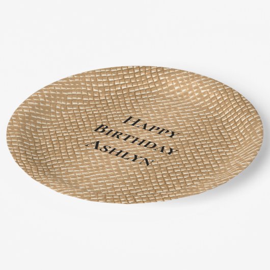 Ice Cream Cone Birthday Papieren Bordje (Gekanteld)