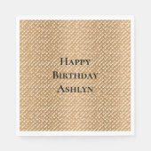 Ice Cream Cone Birthday Servet (Voorkant)