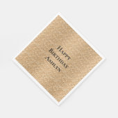 Ice Cream Cone Birthday Servet (Hoek)