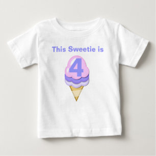 Ice Cream Cone  Birthday T-shirt
