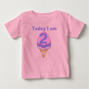 Ice Cream Cone  Birthday T-shirt