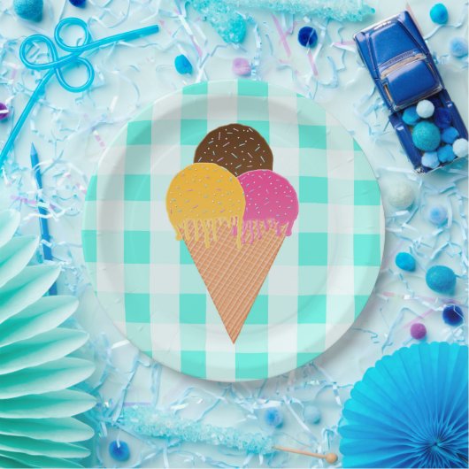 Ice Cream Cone bord (Feest)