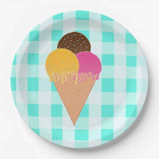 Ice Cream Cone bord (Voorkant)