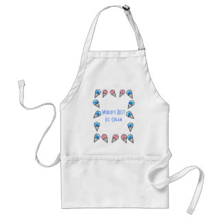 Ice Cream Cone Border Aprons Standaard Schort