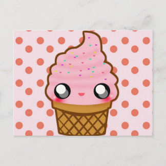 Ice Cream Cone Briefkaart