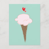Ice Cream Cone Briefkaart (Voorkant)
