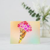 Ice Cream Cone Briefkaart (Staand voorkant)