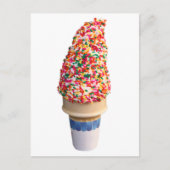 Ice Cream Cone Briefkaart (Voorkant)