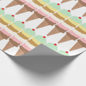 Ice Cream Cone Cadeaupapier (Hoek)